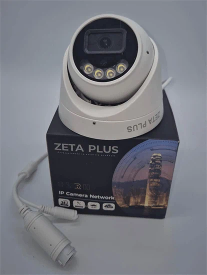 מצלמת IP כיפה מתכתית 5 מגה פיקסל (ZETA PLUS)