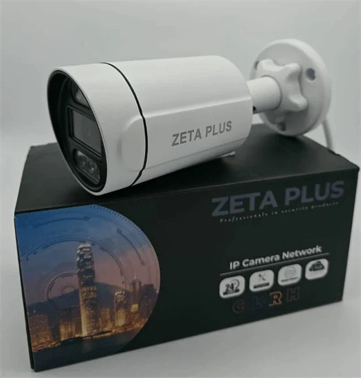 מצלמת IP צינור גדולה מתכתית 8 מגה פיקסל (ZETA PLUS)
