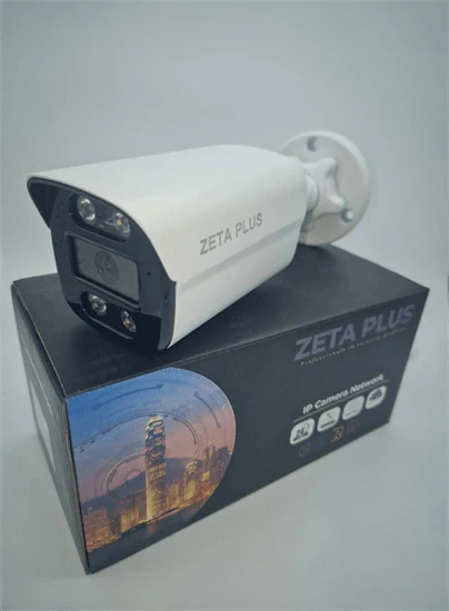 מצלמת IP צינור  מתכתית 8 מגה פיקסל (ZETA PLUS)