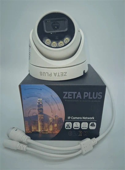מצלמת IP כיפה מתכתית 8 מגה פיקסל (ZETA PLUS)